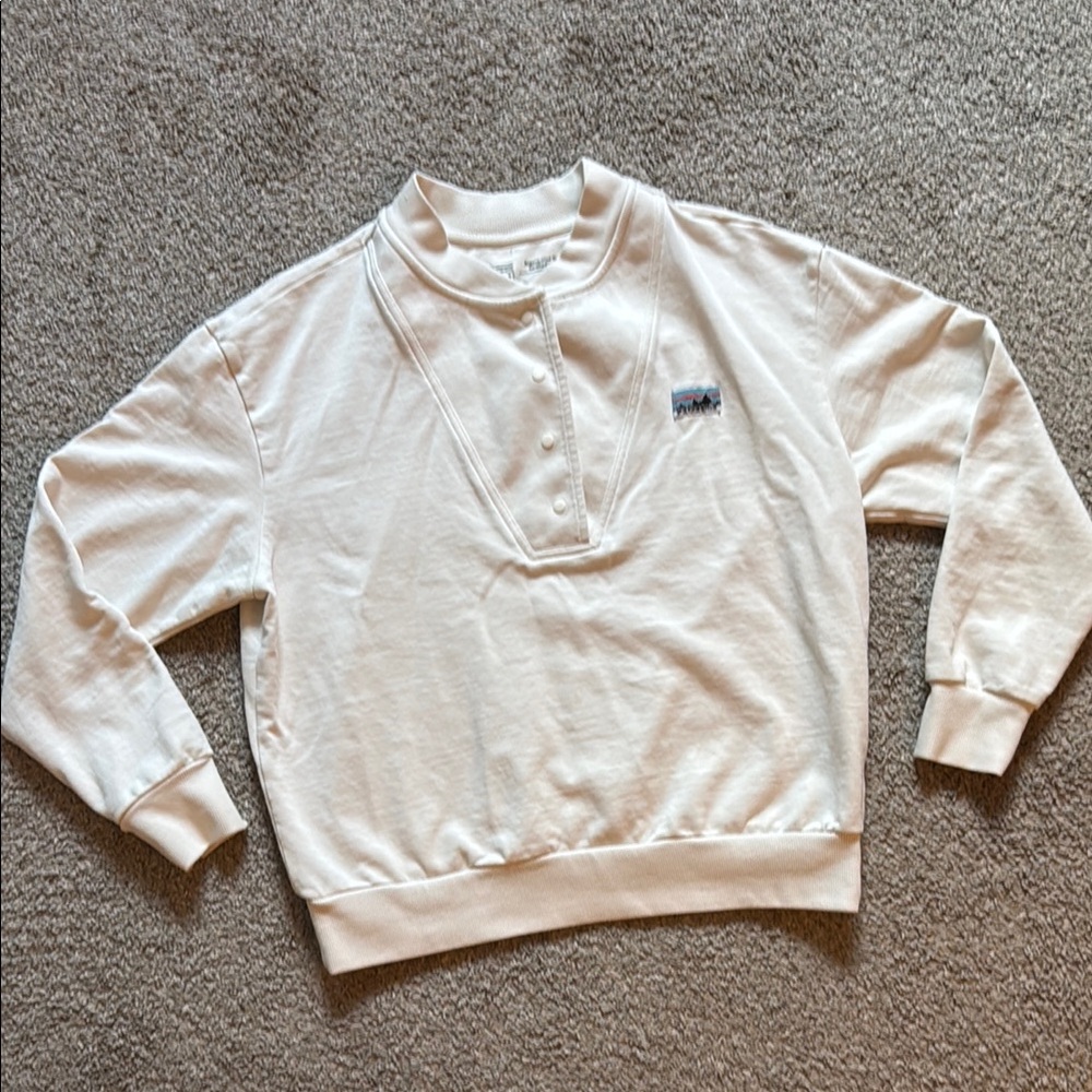 PATAGONIA Cream Sweatshirt